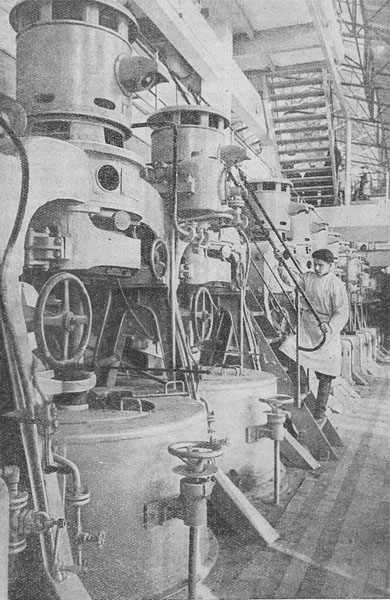 Центифуги на сахарном заводе