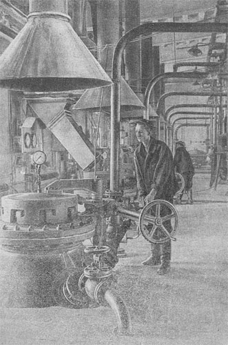 Верхняя часть гидролизёра